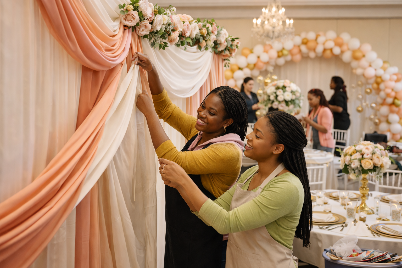 Hall decoration class